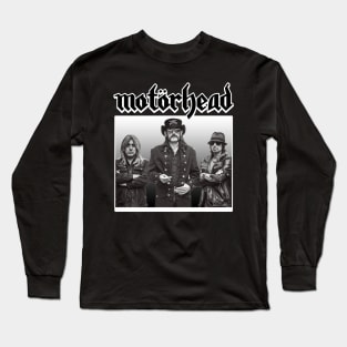 Motorhead Black White Long Sleeve T-Shirt